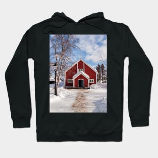 Little Church in the Snow Hoodie